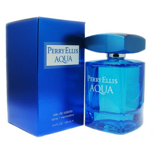 Perry Ellis Aqua by Perry Ellis Eau De Toilette Spray 3.4 oz for Men