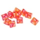thumbnail image 4 of 10 Piezas De Acrílico 10 D10 Dados Dados De Dados Dados Para Rojo naranja yotijar Dados poliédricos, 4 of 10