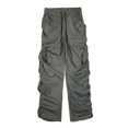 thumbnail image 3 of Pantalones cargo para hombre Pantalones Hombre Negro Gris Apilados Hip Hop Nailon Moda Estética Diseñador Oversize Estilo coreano Holgado Algodón, 3 of 5