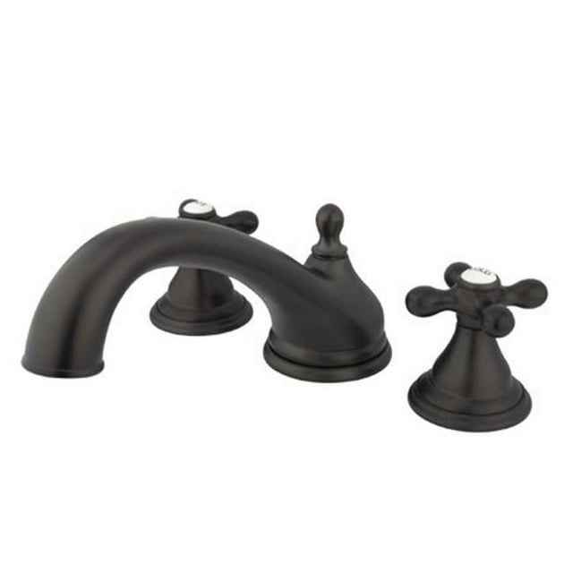 Kingston Brass KS5535AX 8 Inch -18 Inch Widespread Roman Tub Filler - Oil Rubbed Bronze