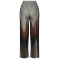 thumbnail image 4 of Pantalon Long à Bandage pour Femmes, Été, Décontracté, Ample, Imprimé, 4 of 7