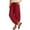 *Red, variant on VBVC Women's Cotton Linen Harem Joggers Pants , Baggy Drawstring Boho Trousers For Women , Ladies' Summer Beach Pants with Pockets, S-2XL