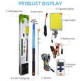 thumbnail image 5 of LITOM 500W High-Power Telescopic LED Fishing Light - DC 12V Rechargeable Outdoor Camping Lantern with Remote Control & Fishing Rod for Night Fishing, 5 of 12