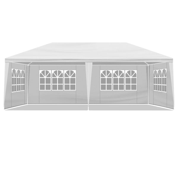 Outdoor 10' X 20' Canopy Tent with 6 Side Walls for Party Wedding Camping and BBQ