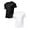 White 1PCS & Black 1PCS, variant on Mens Athletic Running Shirts Short Sleeve Workout T-Shirts Quick Drying Lightweight Running Tee Gym Sports Shirts