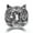 Silver, variant on Mens Animal Beast Tiger Head Ring For Men Stainless Steel Size 7-15-14-Silver