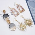 thumbnail image 5 of Silicone Resin Molds for Earrings DIY Mold Crystal Multi Style Epoxy Earrings Keychain Mold Jewelry Pendant Making Tool, 5 of 5