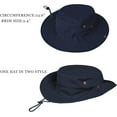 thumbnail image 2 of Sun Hats for Men Women Boonie Hat Foldable Fishing Hat UPF 50+ Bucket Hat for Fishing Hiking Garden Safari Beach, 2 of 6