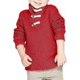thumbnail image 1 of Boy's Knited Turtleneck Warm Sweater, 1 of 1