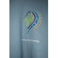 thumbnail image 2 of Howling Wolf Clothing Hooded Sweatahirt - Blue Size - L, 2 of 2