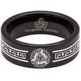 thumbnail image 5 of Ancient Wolf and Raven Tungsten Carbide Ring, 5 of 9