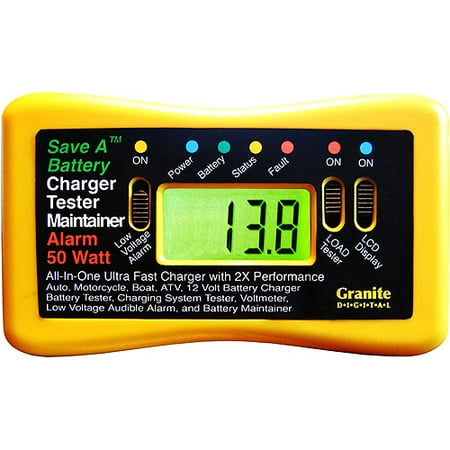 Save A Battery 1702 12-Volt Battery Charger Maintainer and Tester