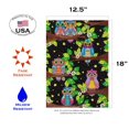 thumbnail image 2 of Toland Home Garden Owl Branches Bird Owl Flag Double Sided 12x18 Inch, 2 of 5