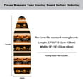 thumbnail image 6 of HELLHERO Ironing Board Protector Easy Cleaning Elastic Edge Elastic Edges Ironing Board Pad Covers High Temperature Lightweight(15x54 Inch) Halloween, 6 of 6