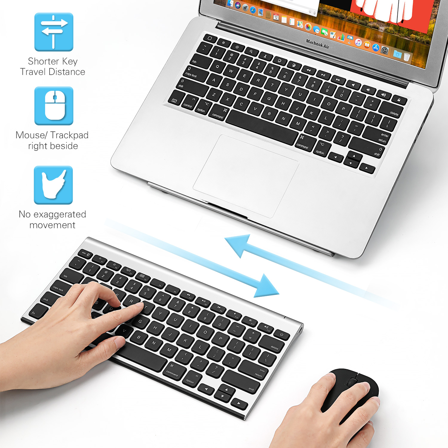 jelly comb bluetooth keyboard for macbook pro