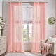 thumbnail image 5 of Cortinas Jinchan Winslow Sheer de 244 cm para dormitorio y sala de estar, 5 of 9