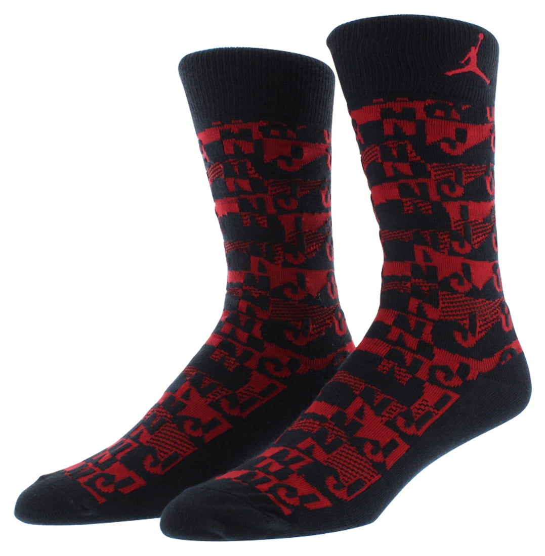 Jordan Jordan Mens Sneaker Socks Black