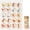 Multicolor_D, variant on STROLA Wooden Memory Matching Game for Tod-dlers, Presch-ool Educational Toys for Ki-ds, Find Same Themes Concentration Training Travel Board Games
