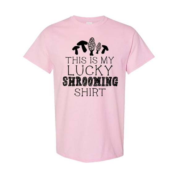 Inktastic This is My Lucky Shrooming Shirt Mushroom Hunting T-Shirt