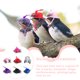 thumbnail image 5 of Billuyoard Divertidos sombreros de pollo, Mini gorro de plumas con dobladillo, decoración para banquetes, puesta en escena, accesorio para Aseo de mascotas Negro, 5 of 6