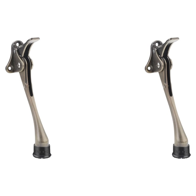Tope puerta Pedal Anti-Empuje Cierre Hardware (bronce pequeño)