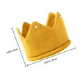 thumbnail image 2 of unbranded Crown Hat Baby Amarillo De Con Fina Y Material Cálido, 2 of 8