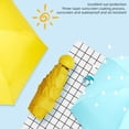 thumbnail image 4 of Mini Travel Sun & rain Umbrella, Lightweight Windproof Portable Umbrella, Compact Parasol with 99% UV Protection Portable 5 Foldable Sun UV Rain Protection Windproof Capsule Umbrella, 4 of 8