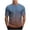 B, variant on Mens T-shirts Gradient Short Sleeve Crewneck Tee with Stylish Color Transition Design Daily Wear Casual T Shirt for Men C XL