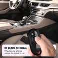 thumbnail image 4 of Key Fob Cover Compatible with Fit for Buick Envista Enclave Encore GX Verano Regal Lacrosse Keychain Case Holder Protector,Black, 4 of 6