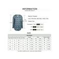 thumbnail image 6 of Gvmfive Women Plaid Print Button Up Side Pockets Casual Loose Shirt Blouse, 6 of 6