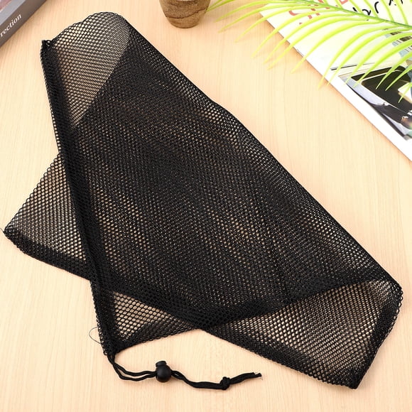 RUNROTOO 10Ud Bolsas De Malla Para Lavandería Bolsas De Poliéster Ligeras Con Ajustable Para Ropa