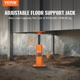thumbnail image 2 of VEVOR 2PCS Adjustable Floor Jack Post House Floor Leveling Lift 12"-16" Height, 2 of 9