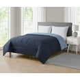 thumbnail image 2 of Mainstays Navy Reversible Comforter Twin, 2 of 6
