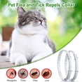 thumbnail image 2 of 6 meses de protección impermeable 2 piezas collar antipulgas para perros (US Big Dog 70 cm), 2 of 8