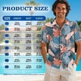 thumbnail image 7 of KUIFORTI Matching Hawaiian Outfits for Family Washable Couple Matching Outfits Tropical Leaf Men’s Hawaiian Shirt Lightweight Fit for Honeymoon Trip Fashionable, 7 of 7