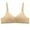 Beige, variant on Bigersell Push up Bras Women V-Neck Wire-Free Bras Ladies Bras No Underwire Breathable Comfort Soft Wireless Bra Padded Bralette Underwear Everyday Bras Black XXL