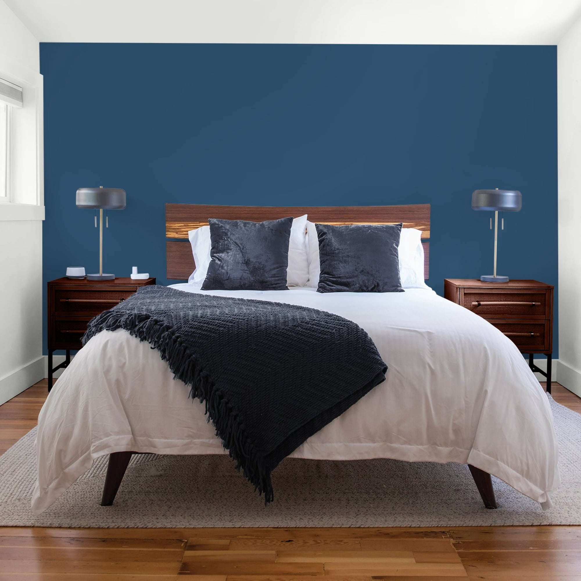 Glidden High Endurance Plus Celestial Blue Flat Interior Paint and Primer, 1 Gallon