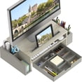 thumbnail image 2 of Soporte para monitor, artículos para el hogar sencillos con bandeja ajustable, 2 of 6