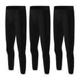 thumbnail image 3 of Youth Boys Compression Leggings Base Layer Pants Sports Athletic Workout Running Tights, 3 of 9