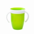thumbnail image 1 of (Green)1Pc 360 baby cups can be rotated magic cup baby learning drinking cup leakproof child water, 1 of 4