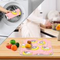 thumbnail image 6 of Moon Cat Pattern Drying Dish Mat Quick Drying Absorbent Soft Durable for Kitchen 18" x 24", 6 of 10