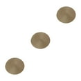 thumbnail image 1 of relayinert Table Mats For Every Occasion Wide Application And Sturdy Durability Round Placemats Place Mats Odorless Modern Simple khaki 3Set, 1 of 6