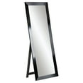 thumbnail image 2 of Black Satin Freestanding Full Length Mirror, 2 of 2