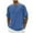 Blue, variant on Admvng Mens Workout Shirts Print Round Neck Casual Fashion Short Sleeve Round-Neck Blouses Shirts M-4XL