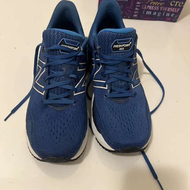 New Balance 860 Shoes Sneakers Mens 13 D Blue Running M860B12 Fresh Foam Fitness