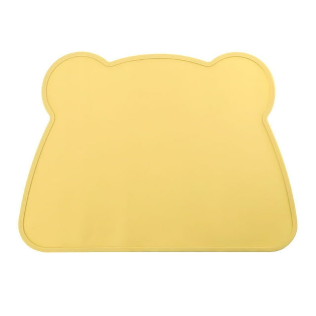 Silicon Cat Feeding Mat Non Easy Clean Pet Dining Floor Protector Tray