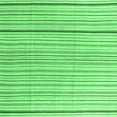 thumbnail image 1 of Ahgly Company Indoor Square Solid Emerald Green Modern Area Rugs, 3' Square, 1 of 4