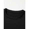thumbnail image 4 of Mens Alphabetic Graphic Print Tees - Soft Crew Neck, Comfort Fit, Slight Stretch Knitted Fabric, Casual Summer T-Shirts for Adults Tee For Adult, Men, Women, Teen, Teenager, Adolescent, Youth, 4 of 5