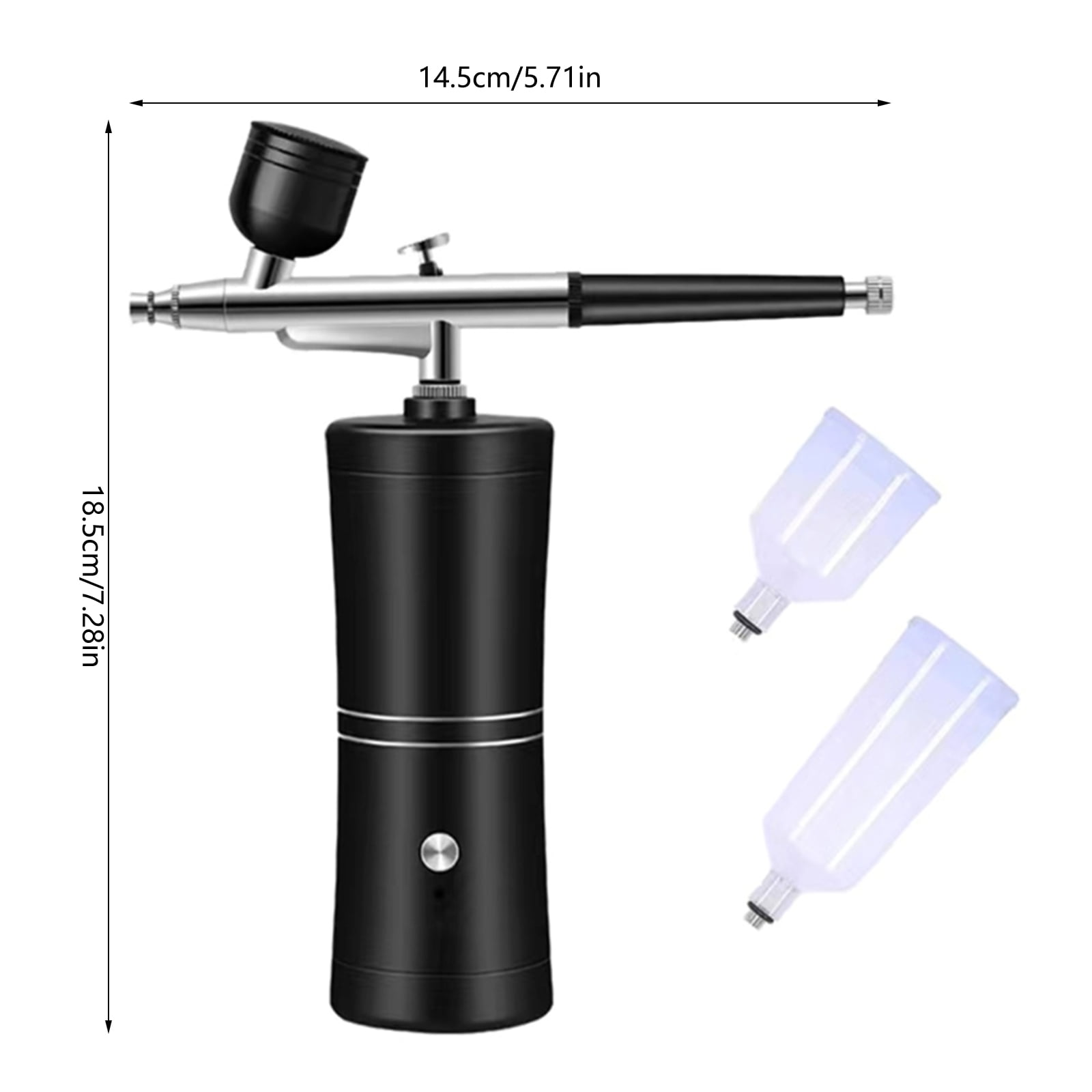 Kit with Compressor, Handheld Air Brush Guns Set, Portable High Pressure Air Brushes for Painting