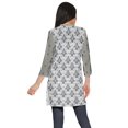 thumbnail image 3 of Moomaya Printed Side Slit Short Kurta Tunic For Women Summer Wear Ladies Kurti, 3 of 5